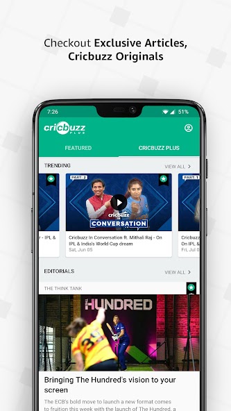 Cricbuzz - Live Cricket Scores Mod APK 