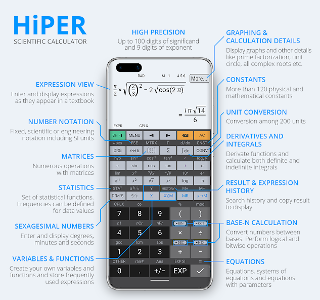 HiPER Calc Pro Mod APK